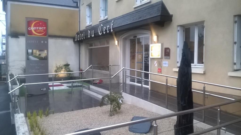 Contact Hôtel du Cerf Château-Gontier Exterior foto